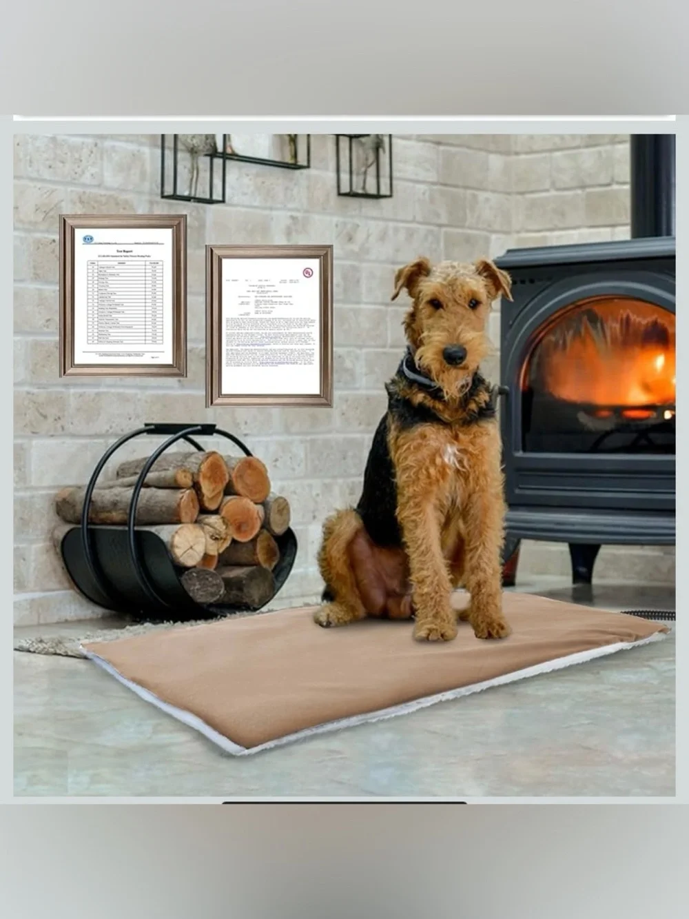 Rest-Easy Heated Cat/ Dog Bed Pad